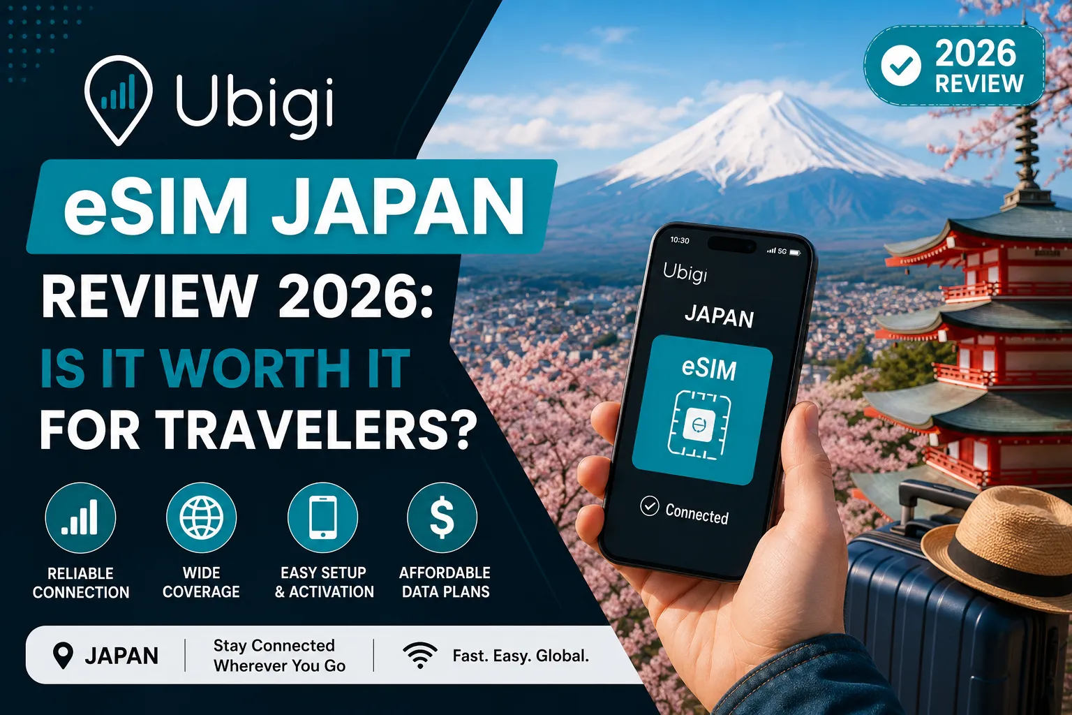 Ubigi eSIM Japan Review 2026: Is It Worth It for Travelers?